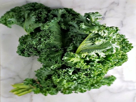 a lb of green ruffle kale