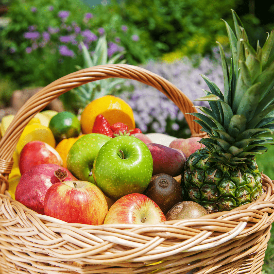 assorted fruit basket