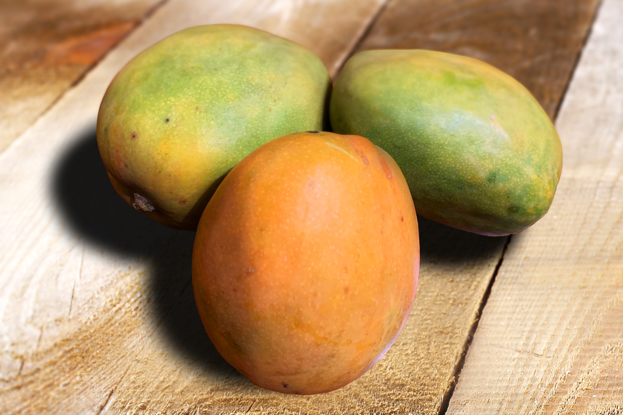 Fresh and vibrant Julie Mango, a tropical fruit bursting with flavor and rich in essential vitamins like C and A. A guilt-free, low-calorie delight for a healthy and delicious snacking experience.